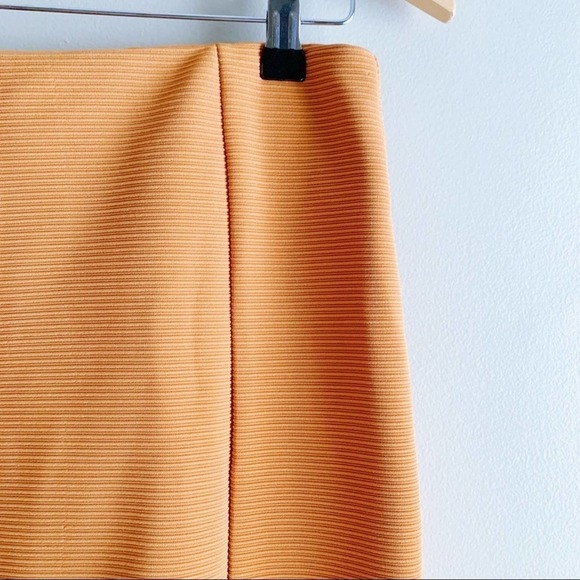 NWT Minkpink Orange Stretch Ribbed Fonda Mini Skirt, Size Medium - Picture 7 of 15